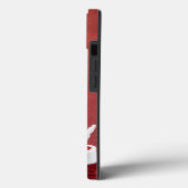 Kerstman,Sneeuwvlokken,Rood Case-Mate iPhone Case (Achterkant / Links)