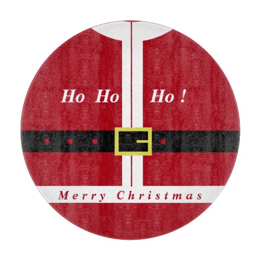 Kerstman Snijplank (Voorkant)