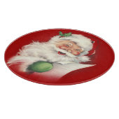  kerstman snijplank (Hoek)