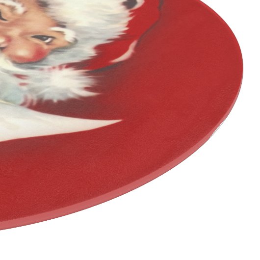  kerstman snijplank (Hoek)