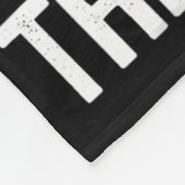 Kerstman Snowboarder Kerstsnowboarden Ik rijd de Fleece Deken (Hoek)