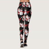 Kerstman Snowman Vrouwen Leggings (Achterkant)