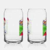 Kerstman Sodalimousineglas Blikvorm Glas (Links)