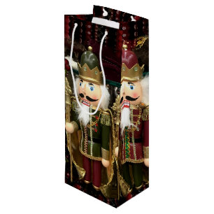Kerstman Soldaten Kerstmis Wijn Cadeautas