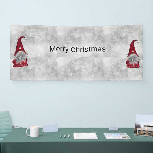 Kerstman Spandoek (Beurs)