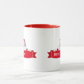 Kerstman Spandoek Kerst Combinatie Mok (Midden)