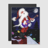 Kerstman Speelt Gitaar (Voorkant / Achterkant)