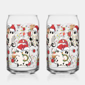 Kerstman Spook Glas Cups (Links)