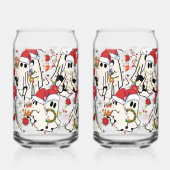 Kerstman Spook Glas Cups (Rechts)