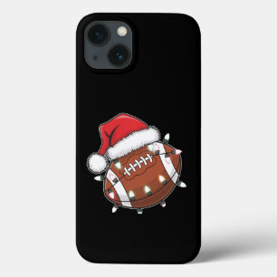 Kerstman sporten Kerstmis American Football liefhe Case-Mate iPhone Case
