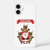 Kerstman Squad Kerstrendier Grappig Case-Mate iPhone Case (Achterkant)