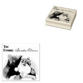 Kerstman stempel (Gestempeld)