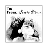 Kerstman stempel (Afrduk)