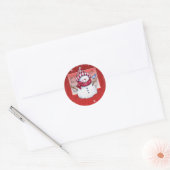 kerstman Sticker (Envelop)