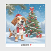 kerstman sticker (Vel)