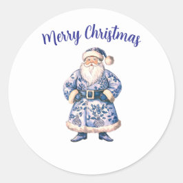 Kerstman sticker
