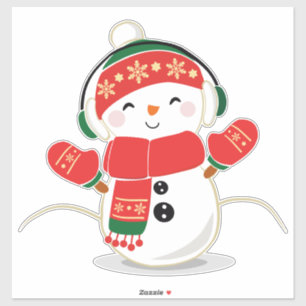 Kerstman Sticker