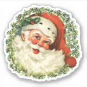  kerstman sticker (Voorkant)