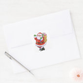 Kerstman sticker (Envelop)