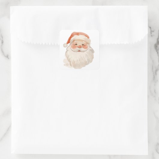 Kerstman Sticker  (Tas)