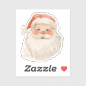 Kerstman Sticker (Vel)
