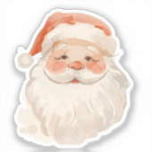 Kerstman Sticker  (Voorkant)