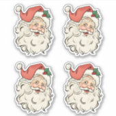  kerstman sticker (Voorkant)