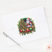 Kerstman Stickers (Envelop)
