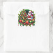 Kerstman Stickers (Tas)