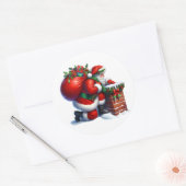 Kerstman Stickers (Envelop)
