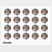 Kerstman Stickers (Vel)