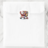 Kerstman Stickers (Tas)