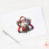 Kerstman Stickers (Envelop)