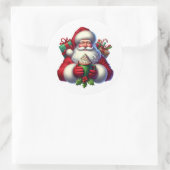 Kerstman Stickers (Tas)