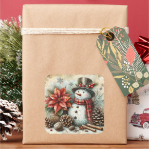 Kerstman Stickers