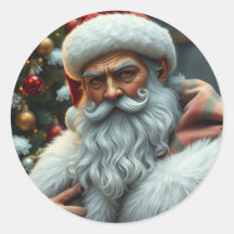 Kerstman Stickers