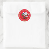 Kerstman Stickers (Tas)