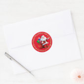 Kerstman Stickers (Envelop)