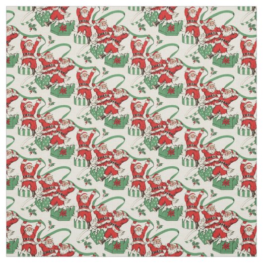  kerstman stof (Swatch)