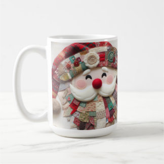 Kerstman Stof Onderdelen Koffiemok