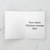 Kerstman stopt ermee AI-vervangende grappige kerst Kaart (Binnen)