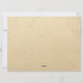 Kerstman Stoute Kinderen Lijst Kerstwaarschuwing Feestdagenkaart (Achterkant)