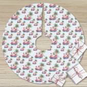 Kerstman Strand Kerstboom Rok