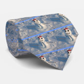Kerstman Stropdas (Opgerold)