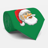 Kerstman Stropdas (Opgerold)