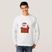 kerstman t-shirt (Voorkant volledig)
