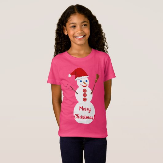 Kerstman T-shirt (Voorkant volledig)