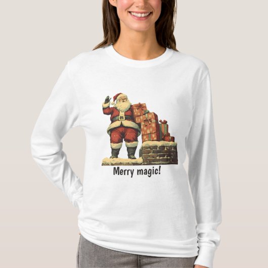 Kerstman T-shirt (Voorkant)