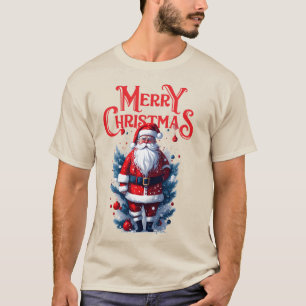 kerstman t-shirt