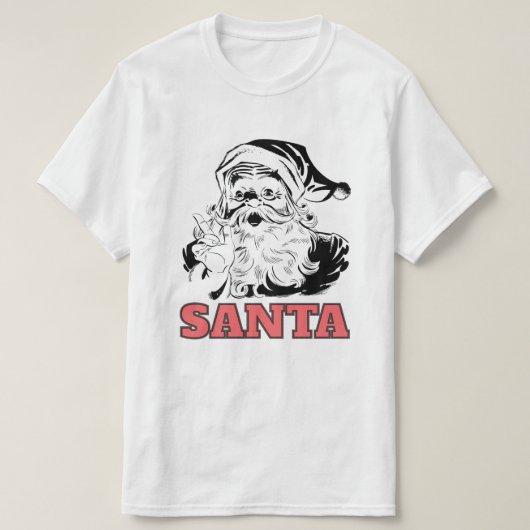 KERSTMAN T-SHIRT (Design voorkant)